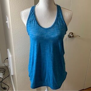 Lululemon Workout Tank Top Size 6 in blue color